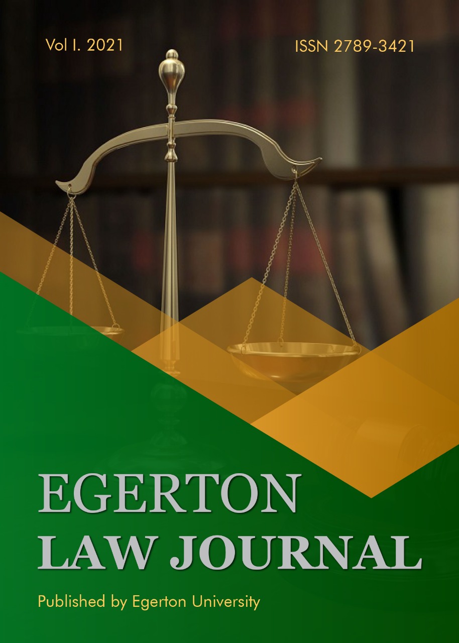 Pouring New Wines in Old Wineskins: State Capture, Contestations and Conflicting Understanding of the Paralegalism in Kenya with the Advent of the Legal Aid