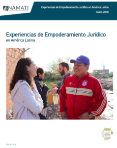 Experiencias de Empoderamiento Jurídico en América Latina