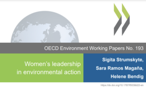 Women’s leadership in environmental action